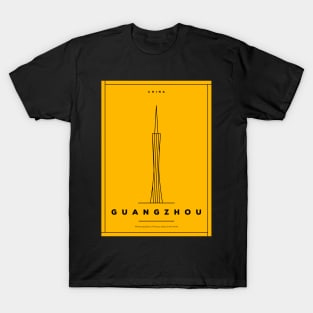 Guangzhou Minimal Poster T-Shirt